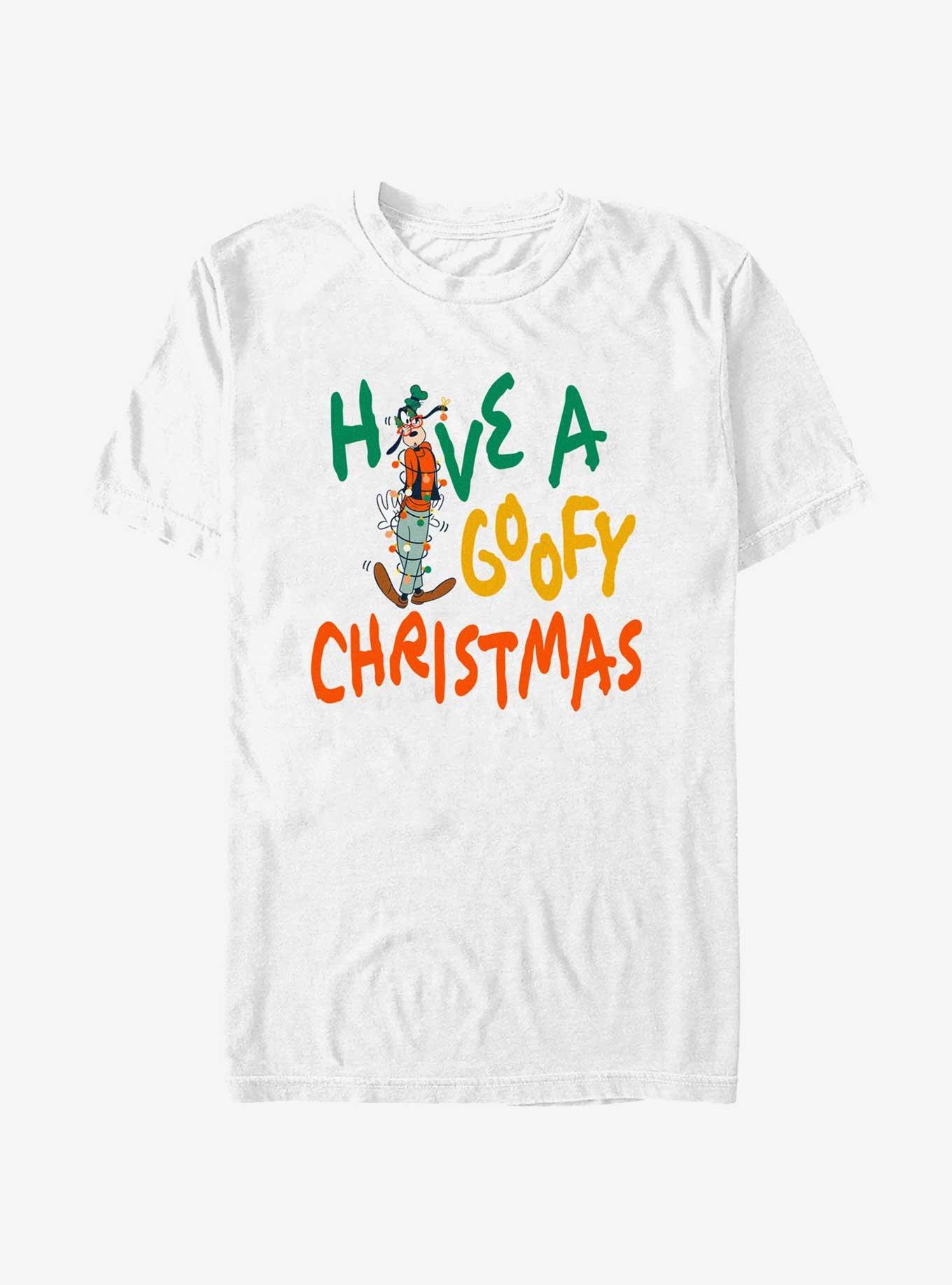Disney Have A Goofy Christmas T-Shirt, WHITE, hi-res