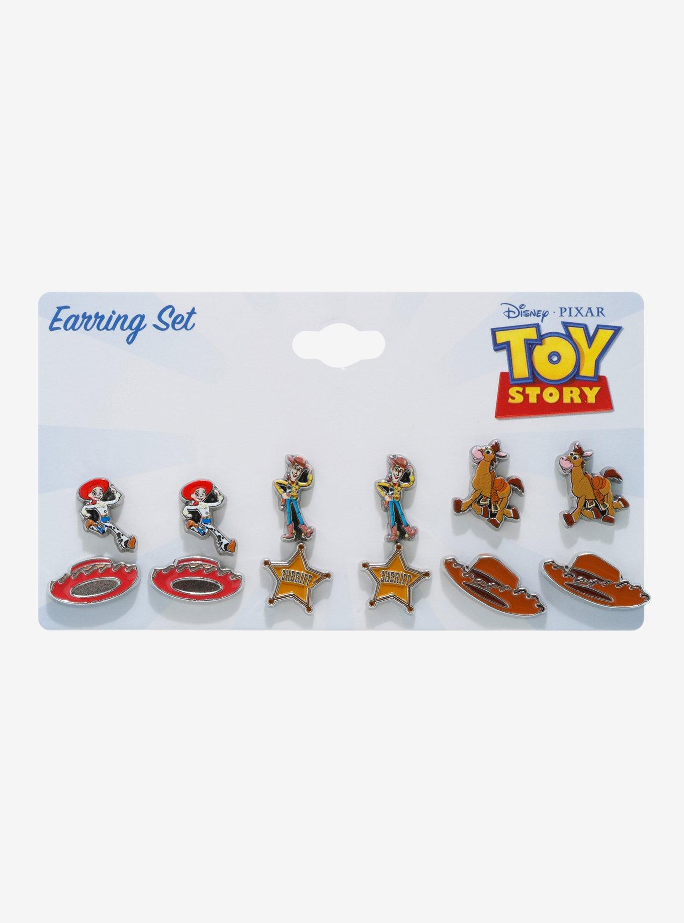 Disney Pixar Toy Story Character Icon Stud Earring Set Hot Topic