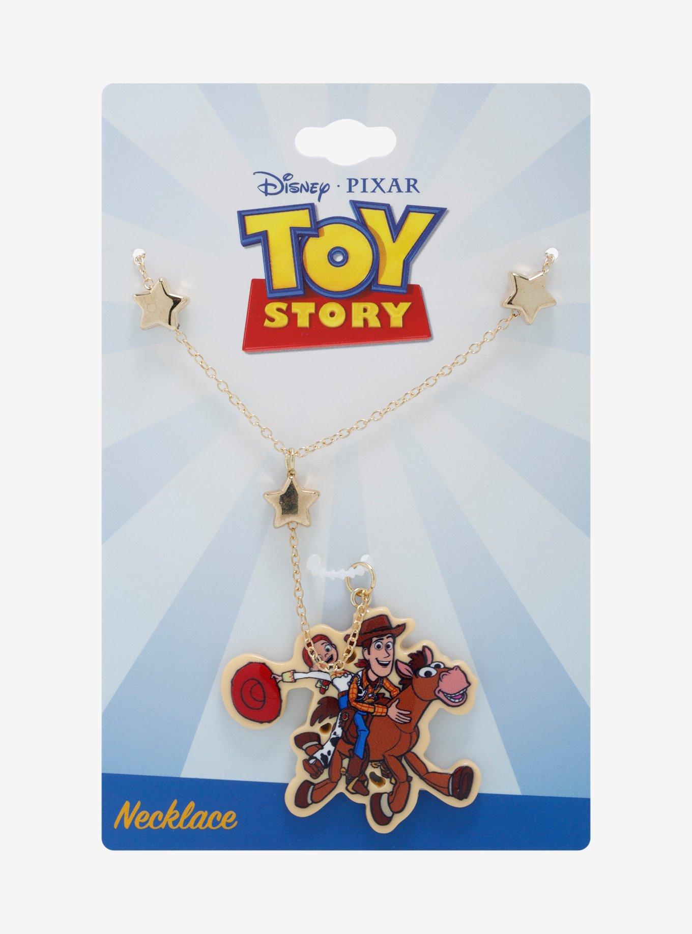 Disney Pixar Toy Story Trio Star Lariat Necklace, , hi-res