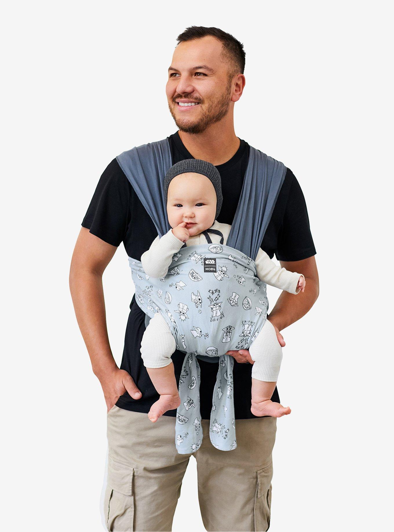 Star Wars The Mandalorian in Grogu's Galaxy Moby Wrap Easy-Wrap Carrier