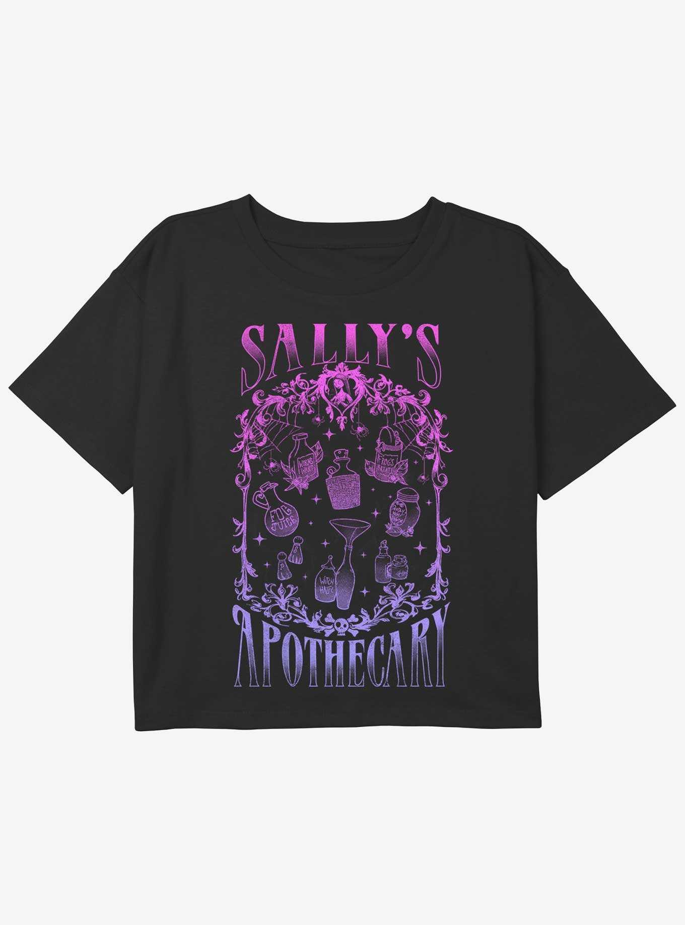 Disney The Nightmare Before Christmas Sally's Apothecary Girls Youth Crop T-Shirt, , hi-res