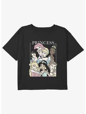 Disney The Little Mermaid The Princesses Girls Youth Crop T-Shirt, , hi-res