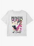 Disney Beauty and the Beast Princess At Heart Girls Youth Crop T-Shirt, WHITE, hi-res