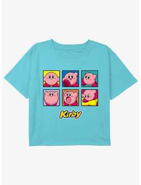 Kirby Expressions Girls Youth Crop T-Shirt, , hi-res