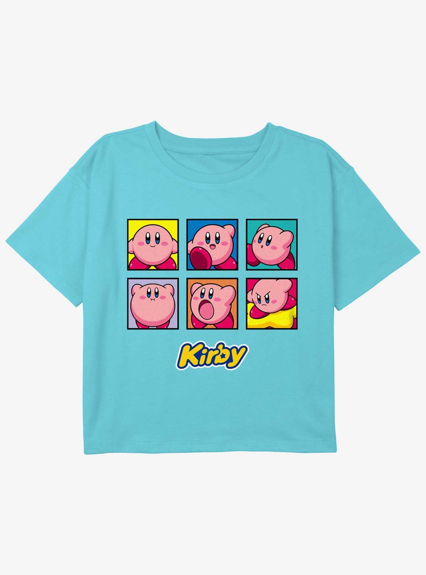 Kirby Expressions Girls Youth Crop T-Shirt, , hi-res