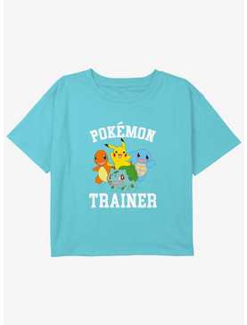 Pokemon Trainer Girls Youth Crop T-Shirt, , hi-res
