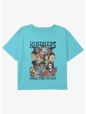 Disney Pocahontas Kindness Grows From Within Girls Youth Crop T-Shirt, , hi-res