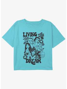 Disney Mulan Living The Dream Girls Youth Crop T-Shirt, , hi-res