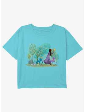 Disney Wish Play With Friends Girls Youth Crop T-Shirt, , hi-res