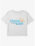 Disney Wish Cosmic And Cool Girls Youth Crop T-Shirt, WHITE, hi-res