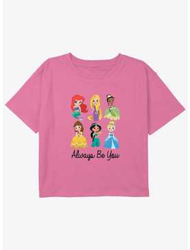 Disney The Little Mermaid Always Be You Girls Youth Crop T-Shirt, , hi-res