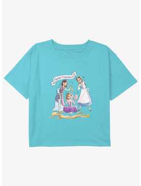 Disney Mulan Feelin' Fabulous Girls Youth Crop T-Shirt, , hi-res