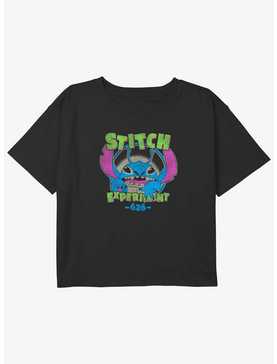 Disney Lilo & Stitch Alien Mode Girls Youth Crop T-Shirt, , hi-res