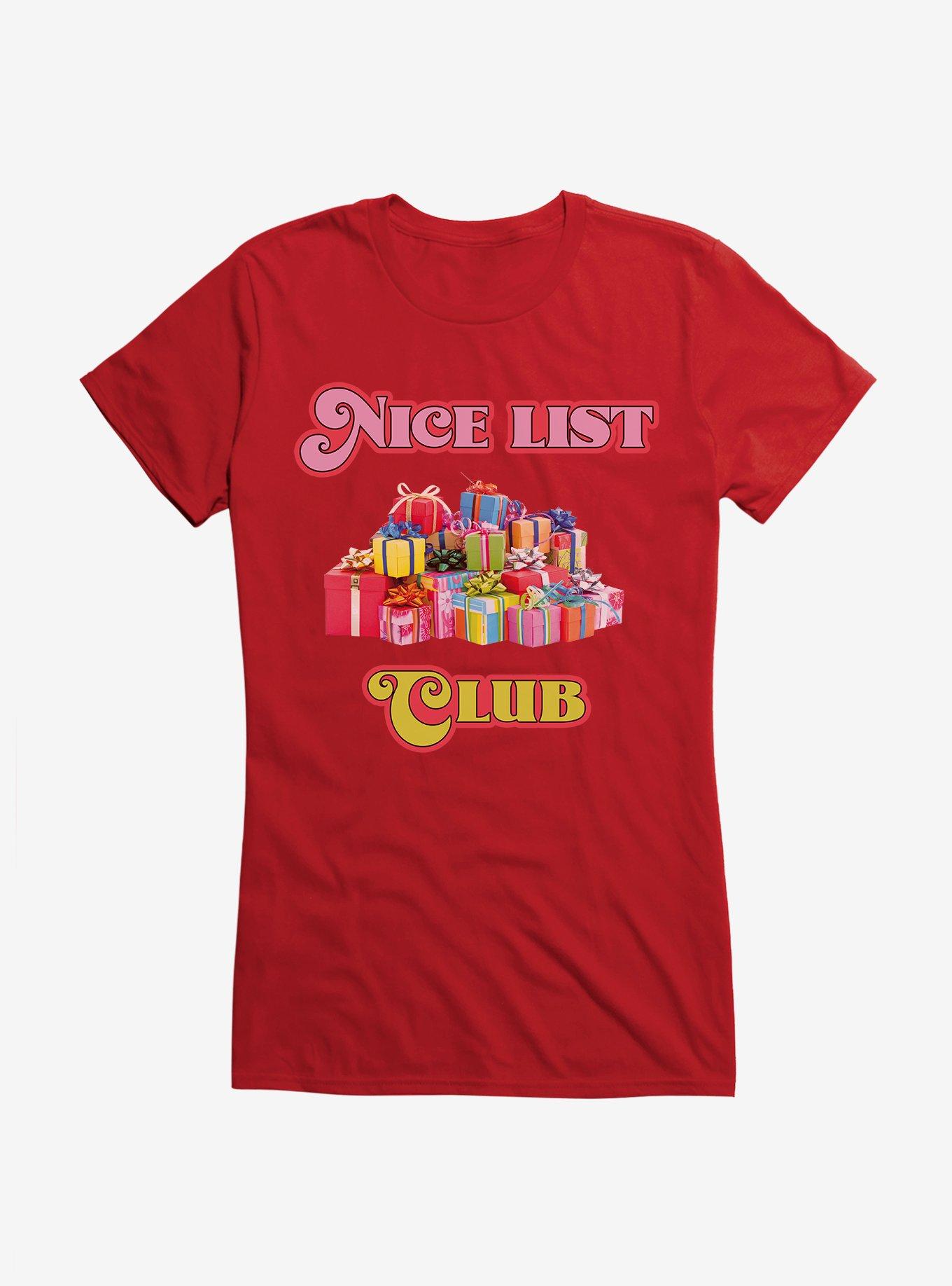 Hot Topic Nice List Club Girls T-Shirt, , hi-res