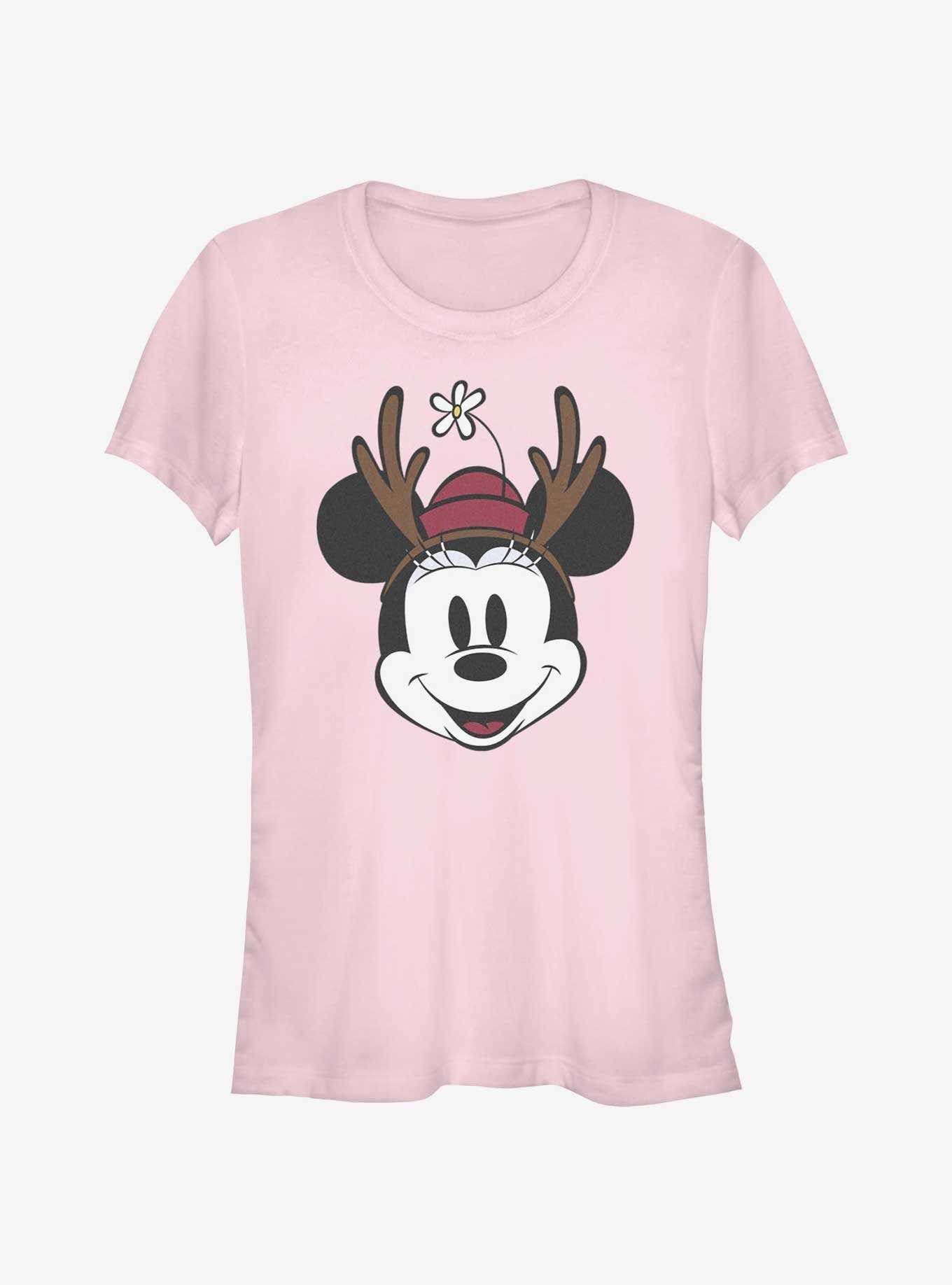Disney Minnie Mouse Minnie Antlers Girls T-Shirt, , hi-res