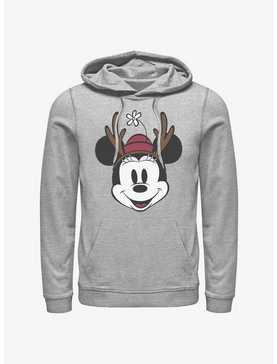 Disney Minnie Mouse Minnie Antlers Hoodie, , hi-res