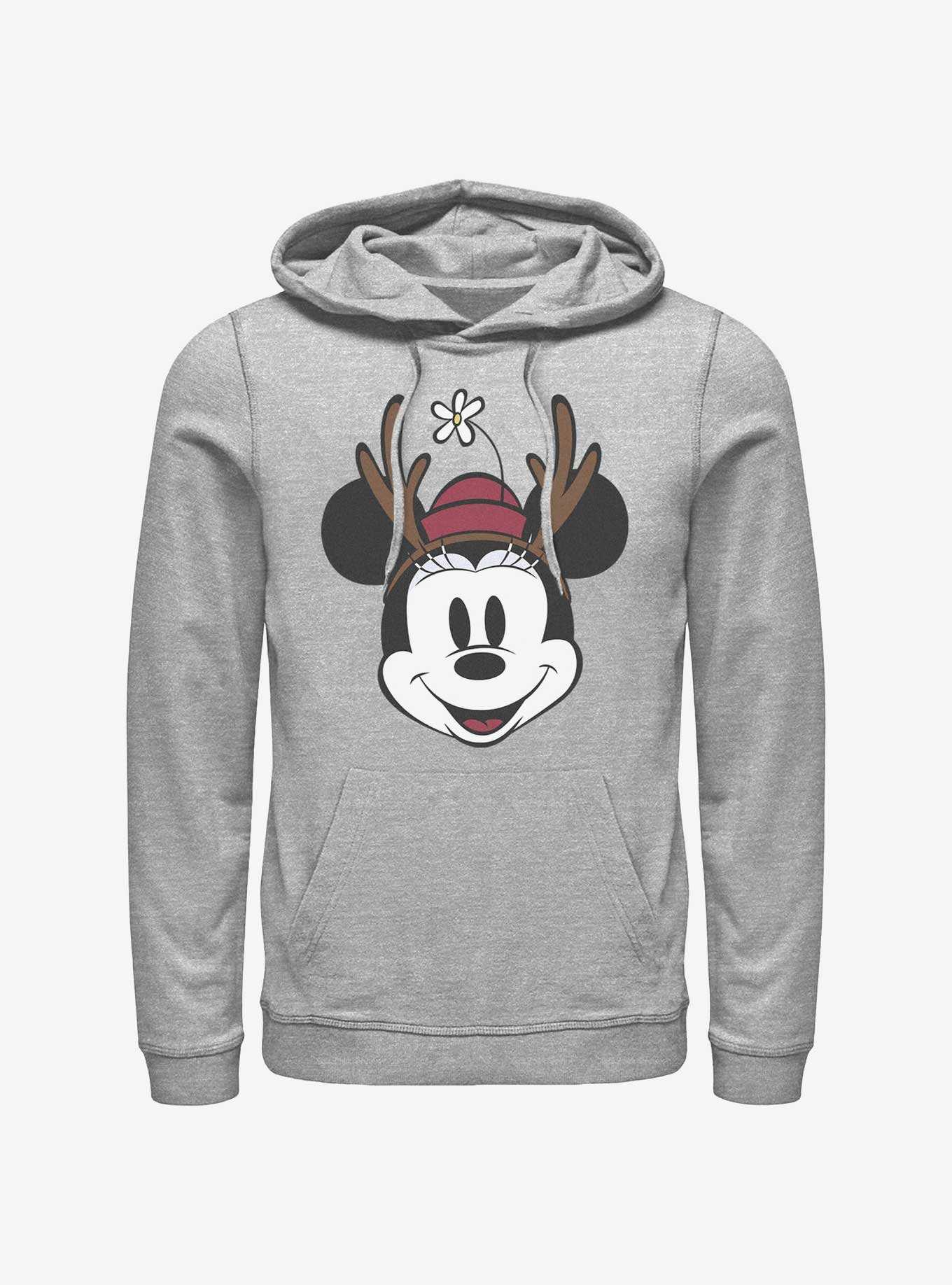 Disney Minnie Mouse Minnie Antlers Hoodie, , hi-res