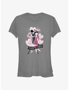 Disney The Nightmare Before Christmas Jack & Sally Misfit Love Girls T-Shirt, , hi-res