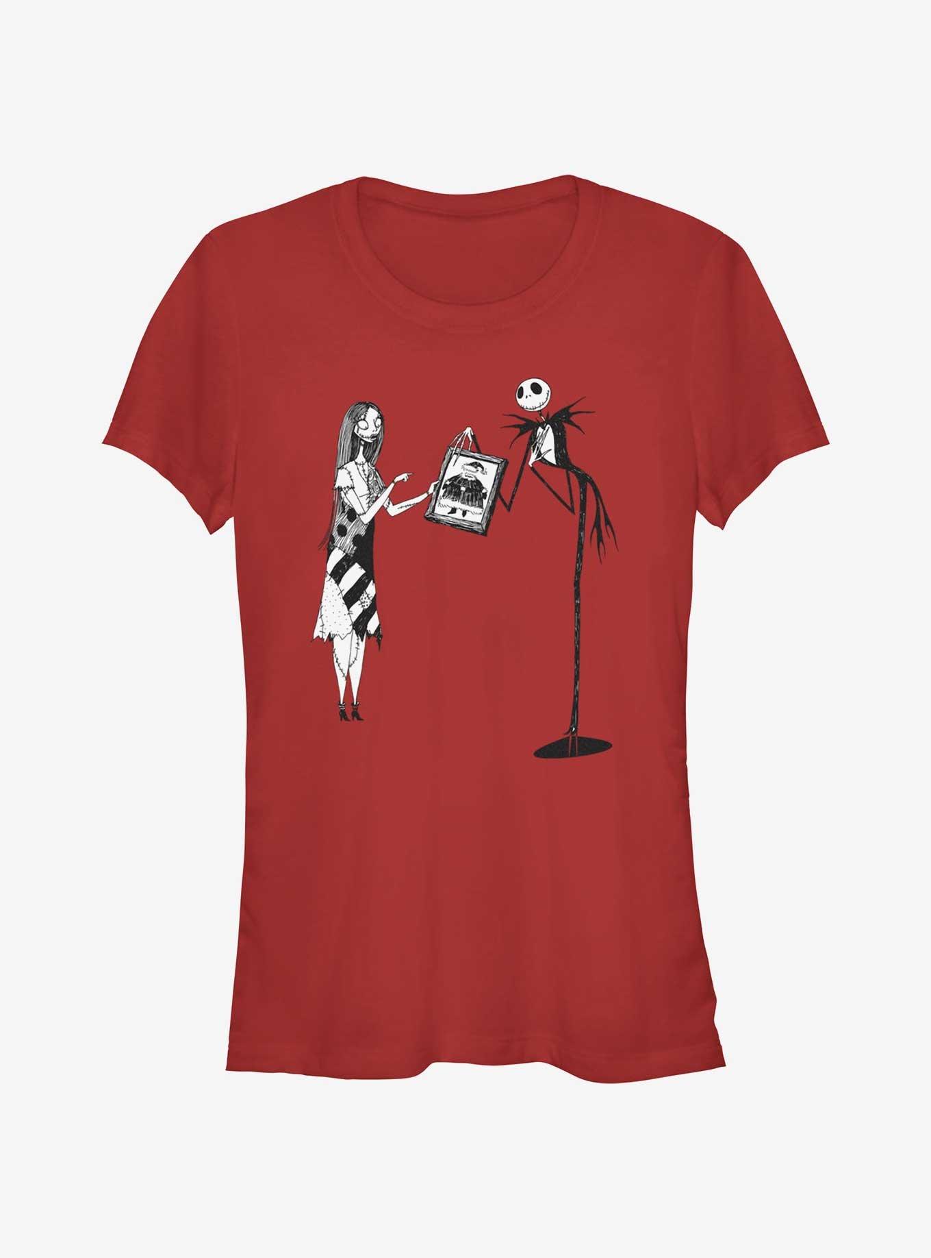 Disney The Nightmare Before Christmas Sally & Jack Sandy Claws Girls T-Shirt, , hi-res