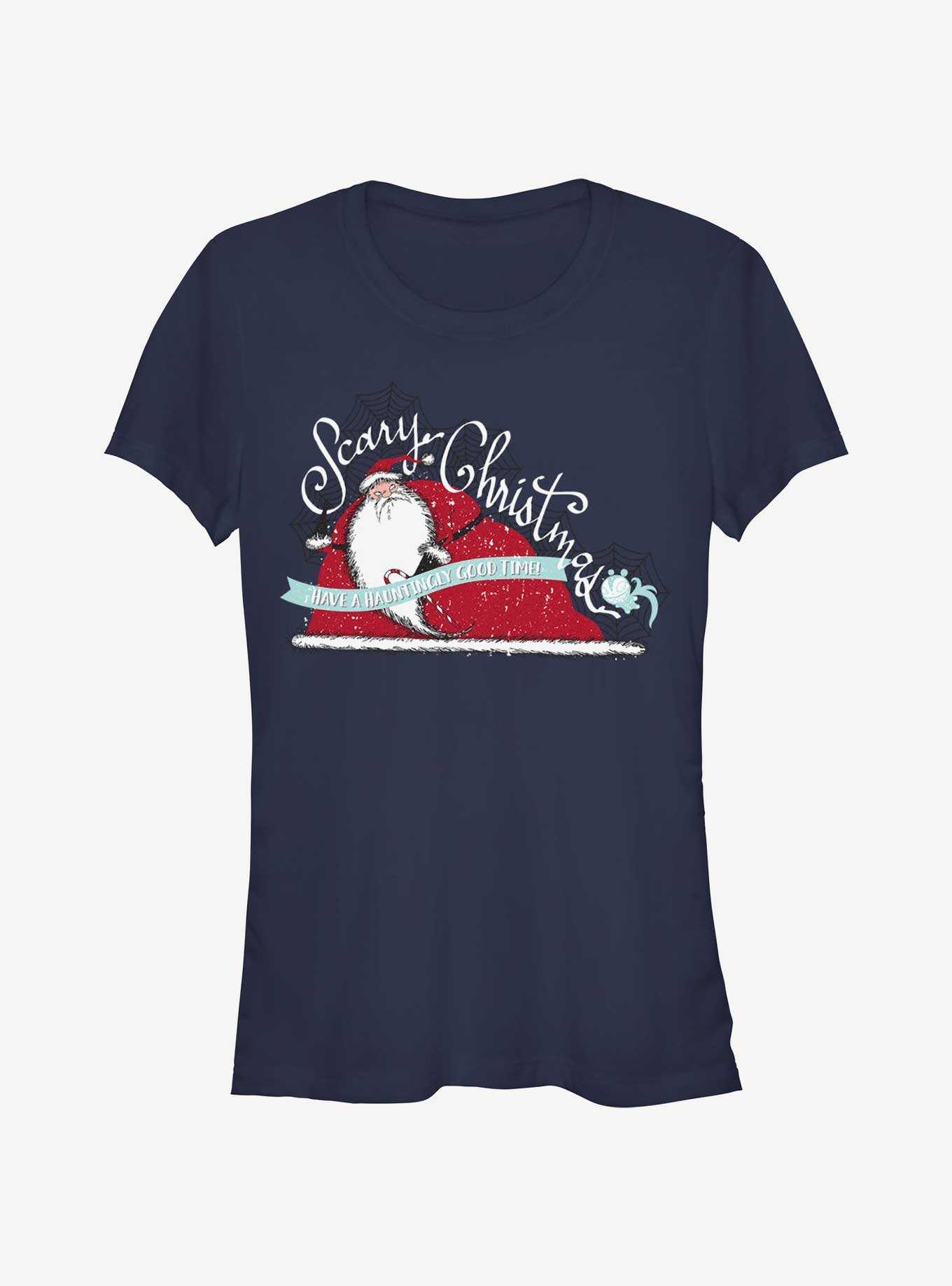 Disney The Nightmare Before Christmas Scary Christmas Girls T-Shirt, , hi-res