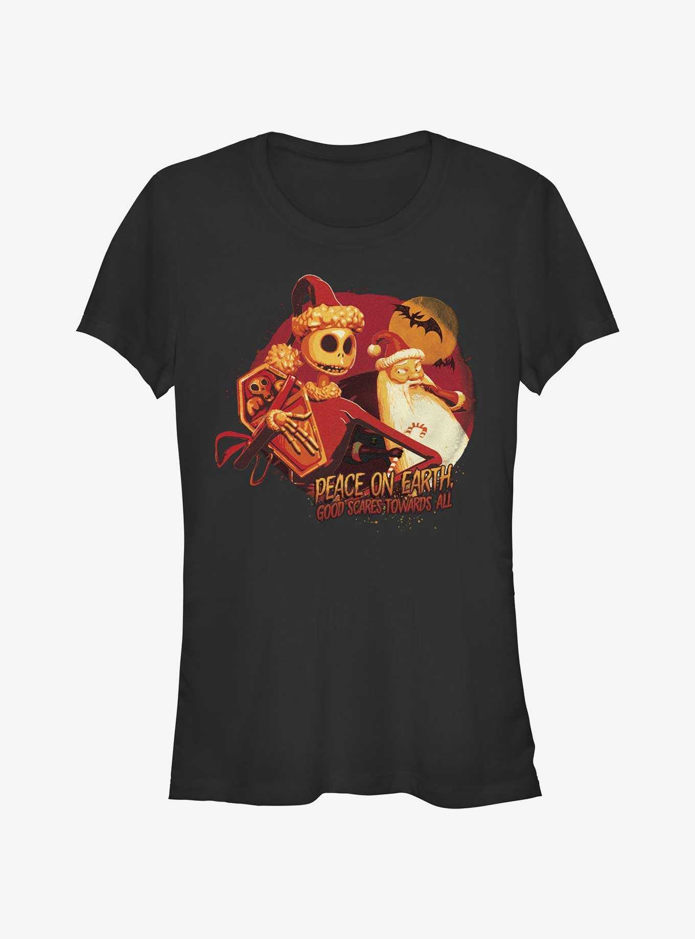 Disney The Nightmare Before Christmas Good Scares Towards All Girls T-Shirt, , hi-res