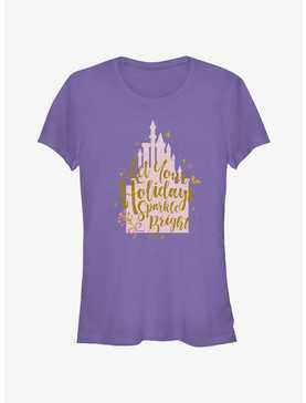 Disney Princesses Holidays Sparkle Bright Girls T-Shirt, , hi-res