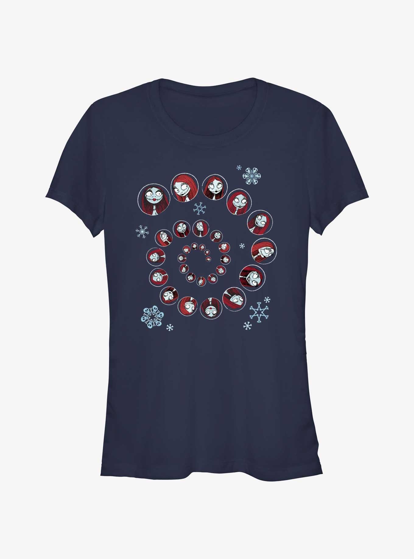 Disney The Nightmare Before Christmas Sally Winter Swirl Girls T-Shirt, , hi-res