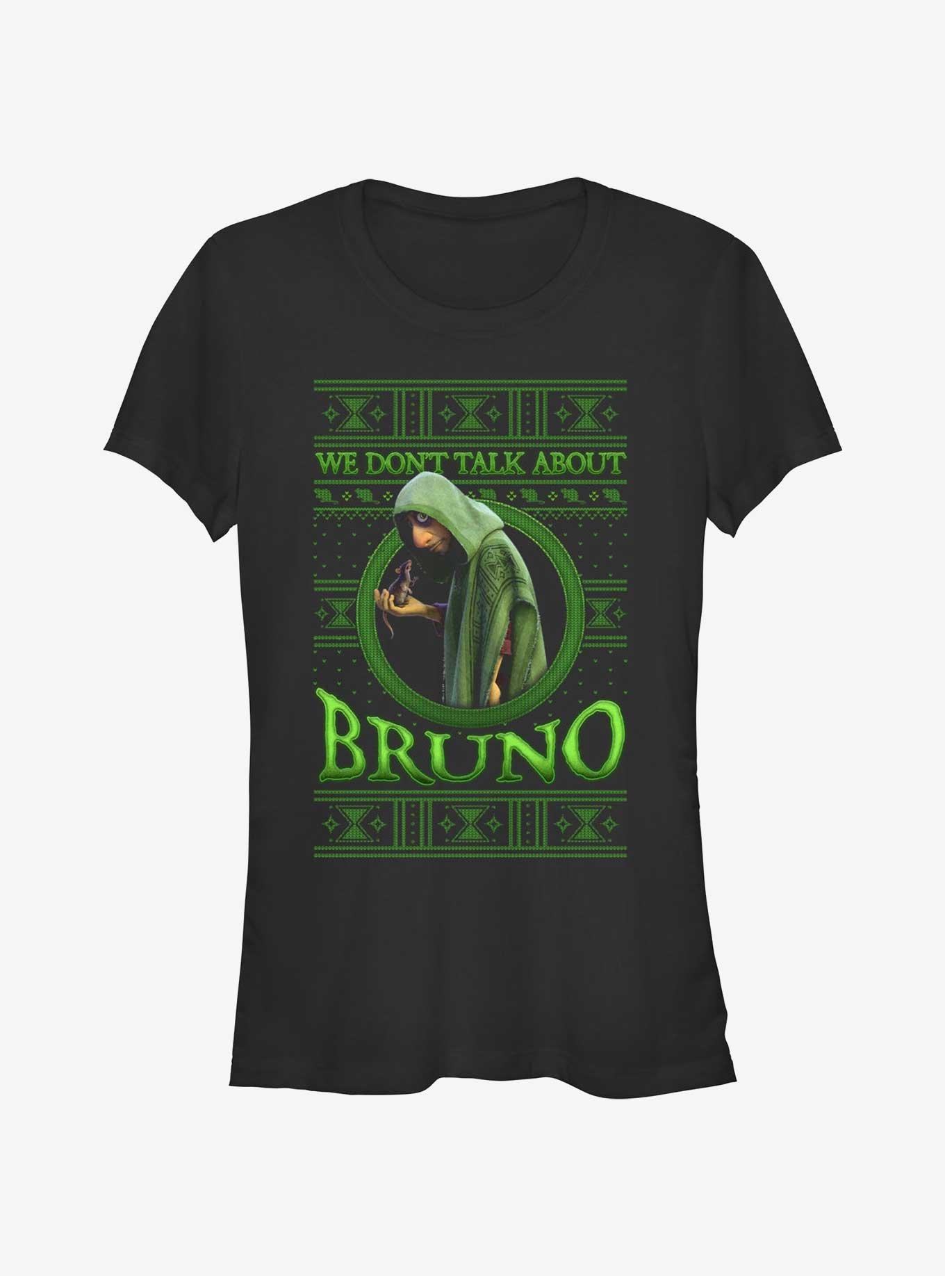 Disney Encanto Bruno Ugly Holiday Girls T-Shirt, BLACK, hi-res