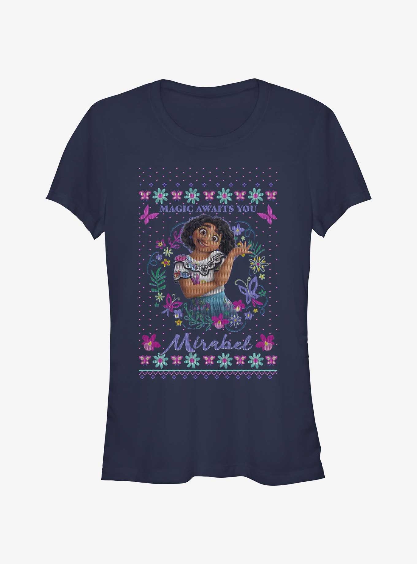 Disney Encanto Mirabel Ugly Holiday Girls T-Shirt