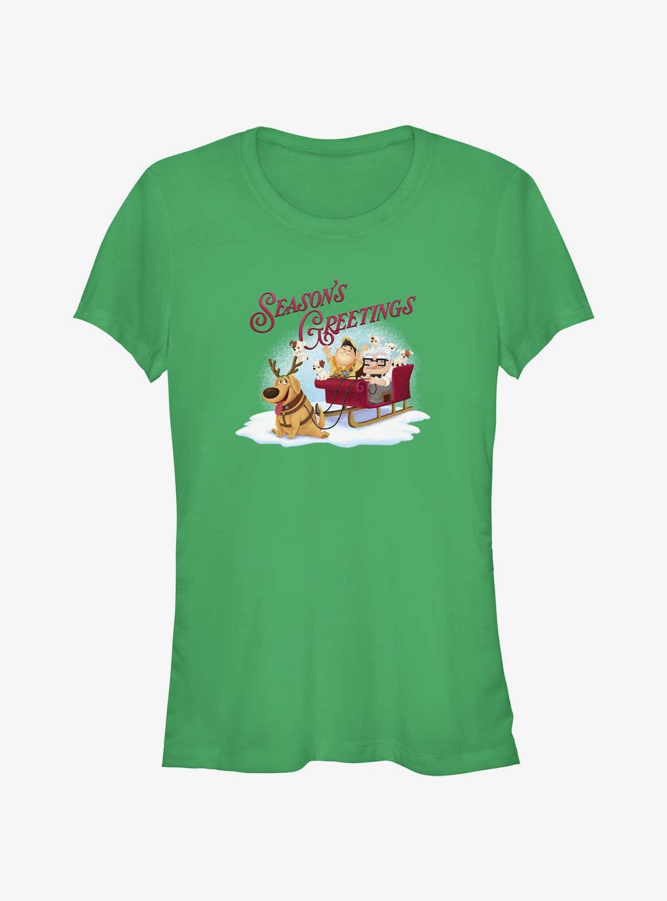 Disney Pixar Up Seasons Greetings Girls T-Shirt, KELLY, hi-res