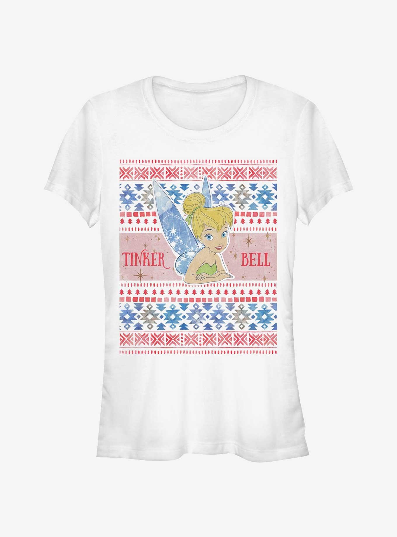 Disney Tinker bell Ugly Holiday Girls T-Shirt