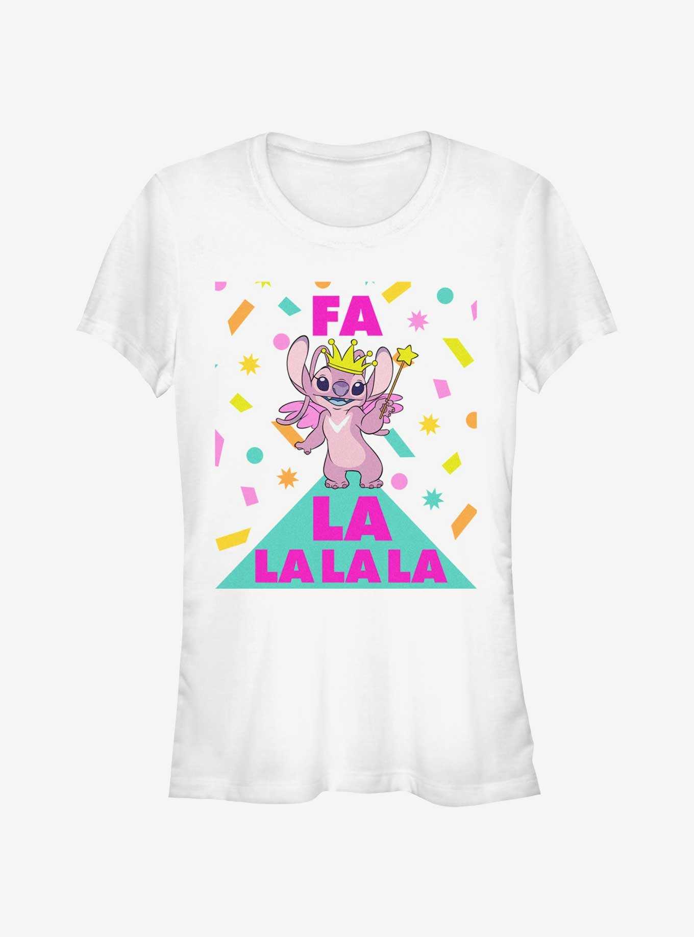 Disney Lilo & Stitch Fa La La Angel Girls T-Shirt, , hi-res