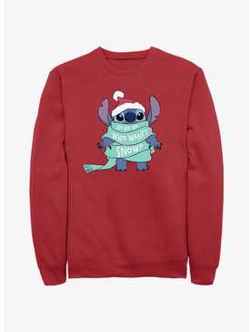 Disney Lilo & Stitch Who Wants Snow Sweatshirt, , hi-res
