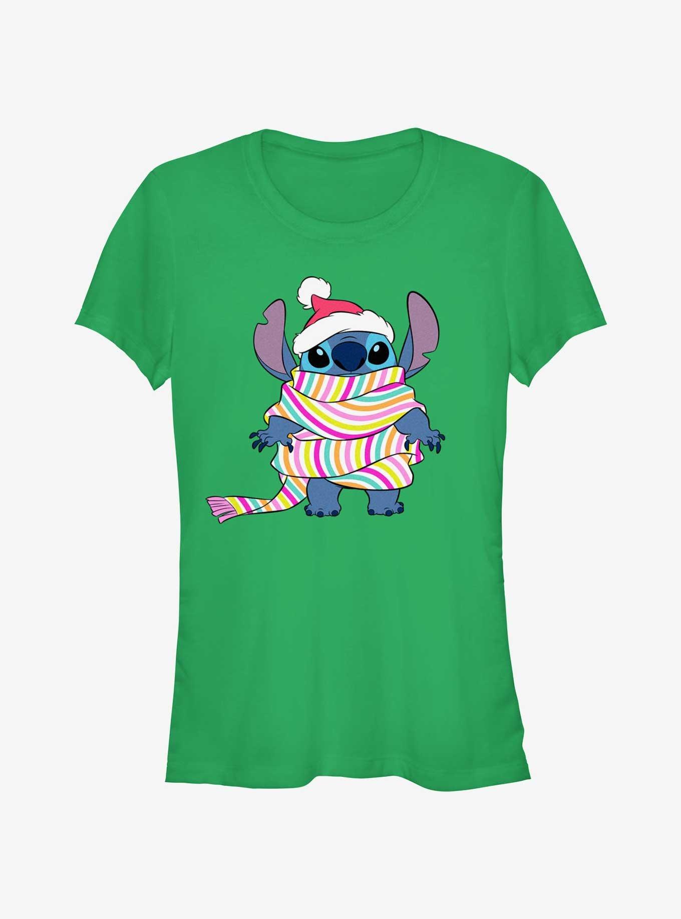 Disney Lilo & Stitch Wrapped In a Scarf Girls T-Shirt, , hi-res
