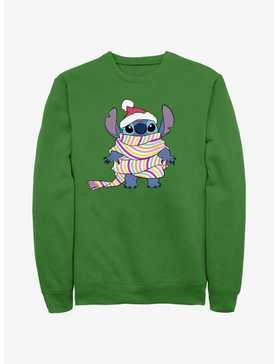 Disney Lilo & Stitch Wrapped In a Scarf Sweatshirt, , hi-res