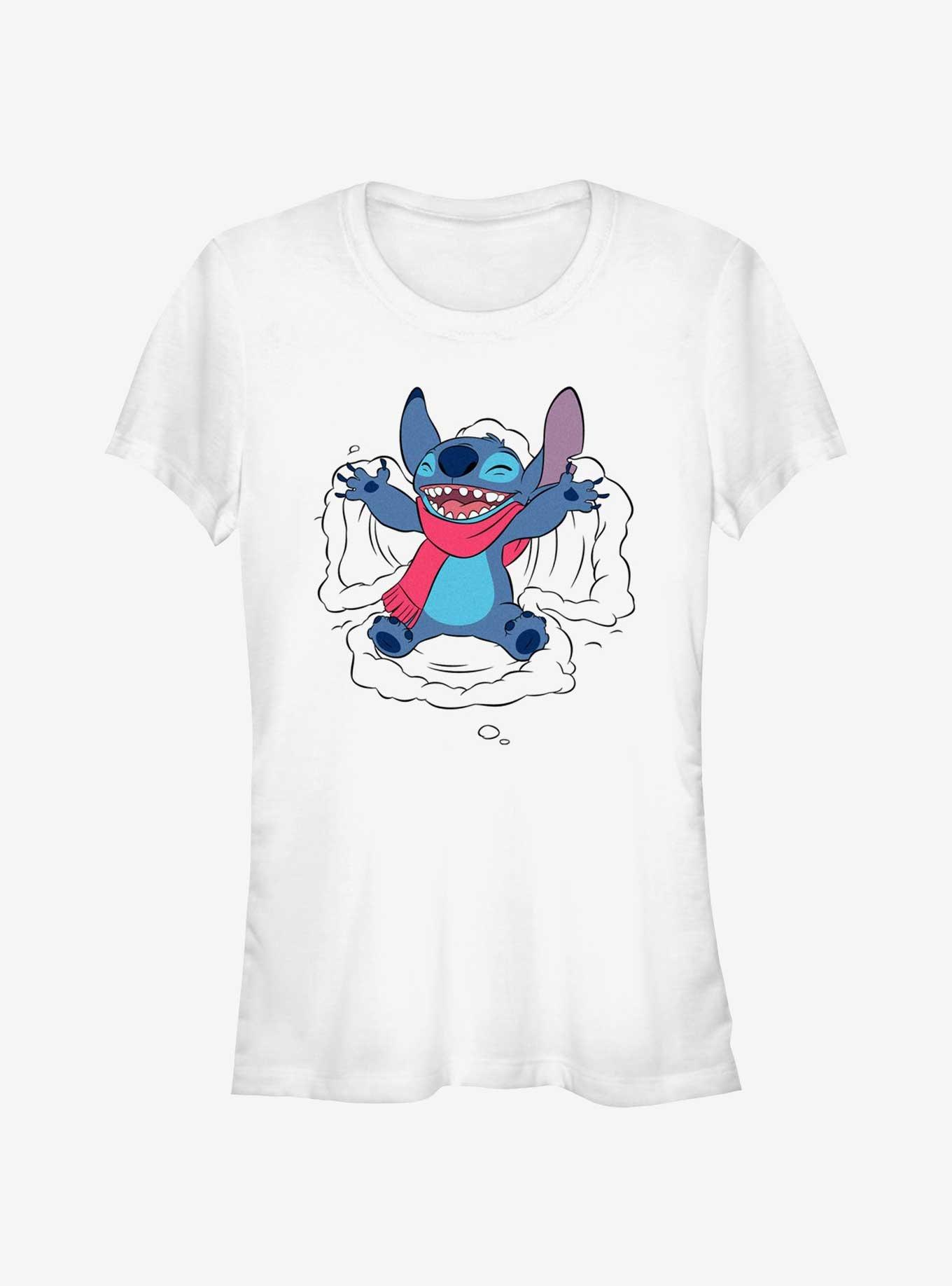 Disney Lilo & Stitch Snow Angel Girls T-Shirt, , hi-res