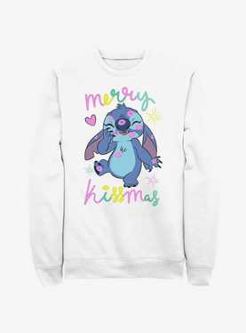 Official Disney Lilo & Stitch Kissmas Stitch Sweatshirt