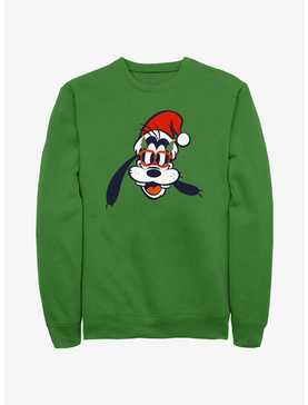 Disney Goofy Christmas Glasses Sweatshirt, , hi-res