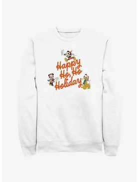 Disney Mickey Mouse Happy Ho Ho Holiday Sweatshirt, , hi-res