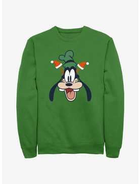 Disney Goofy Santa Hats Sweatshirt, , hi-res
