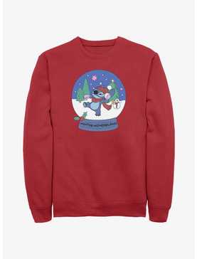 Disney Lilo & Stitch Winter Wonderland Snowglobe Sweatshirt, , hi-res