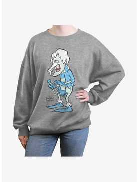 The Year Without a Santa Claus Snow Miser Girls Oversized Sweatshirt, , hi-res