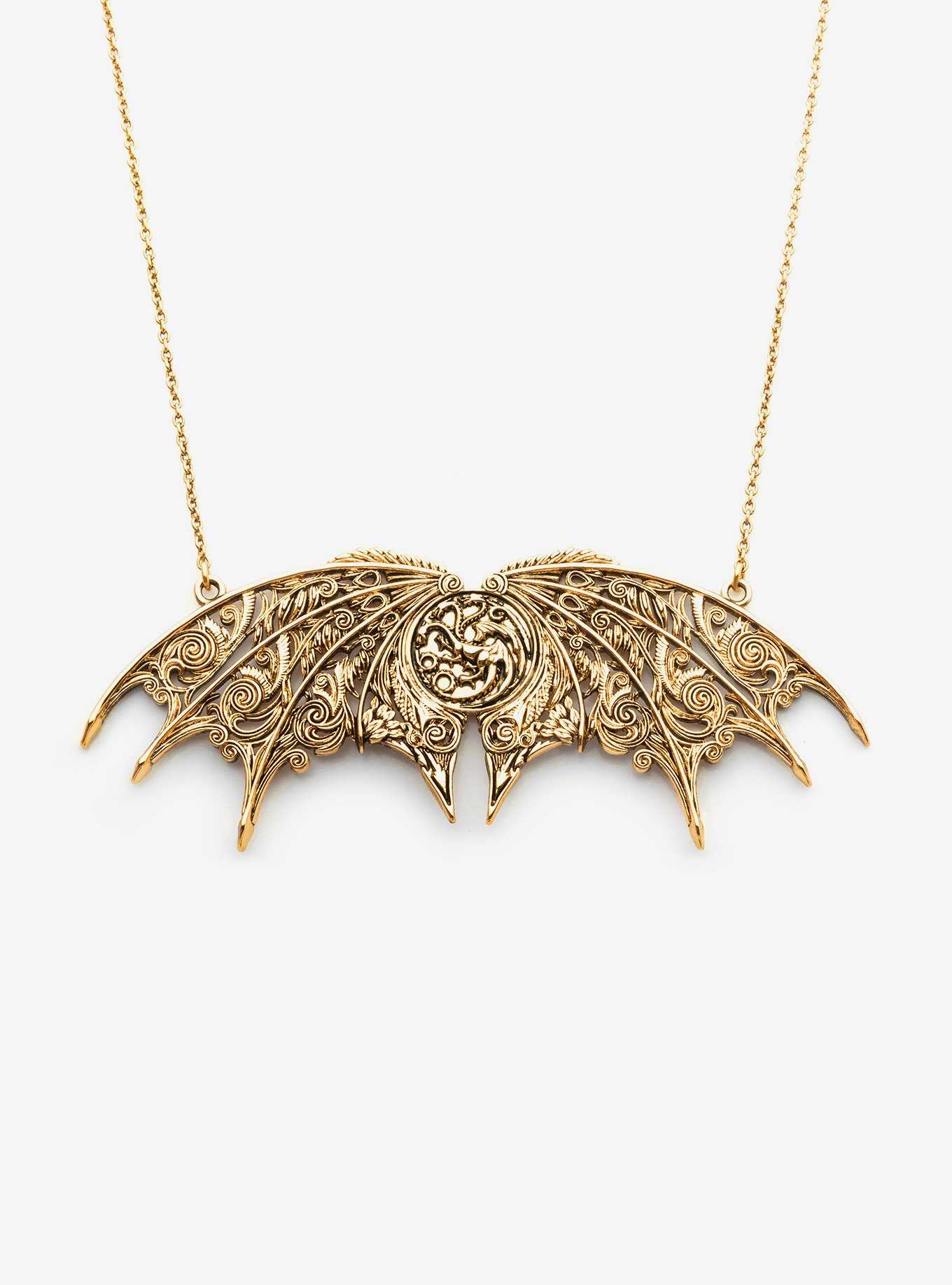 House of the Dragon Targaryen Plate Double Hung Necklace, , hi-res