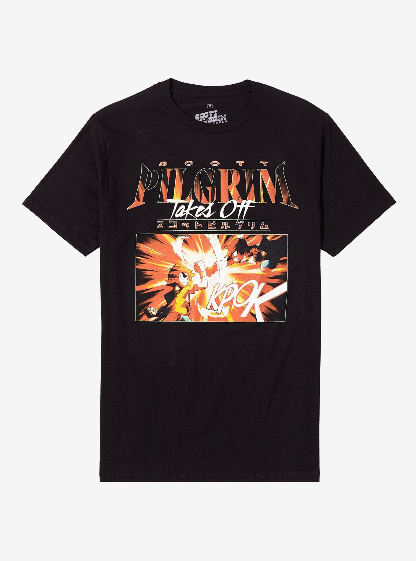 Scott Pilgrim Takes Off Explosion Fight T Shirt