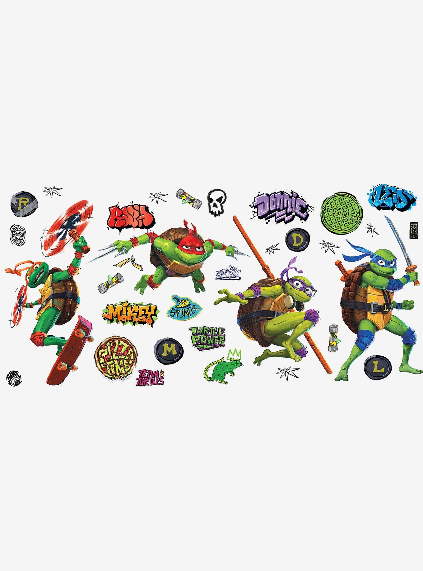 Teenage Mutant Ninja Turtles: Mutant Mayhem Characters Peel and Stick Wall Decals, , hi-res