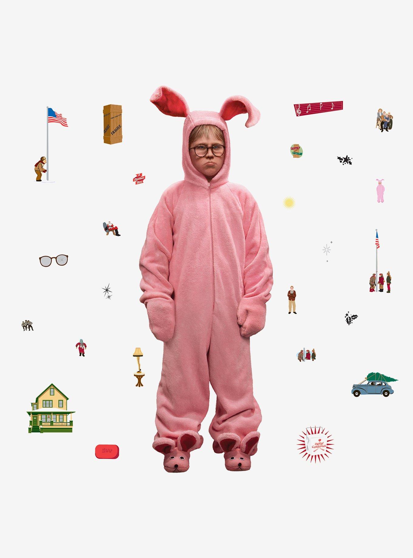 A Christmas Story Ralphie Bunny Suit Giant Wall Decals, , hi-res