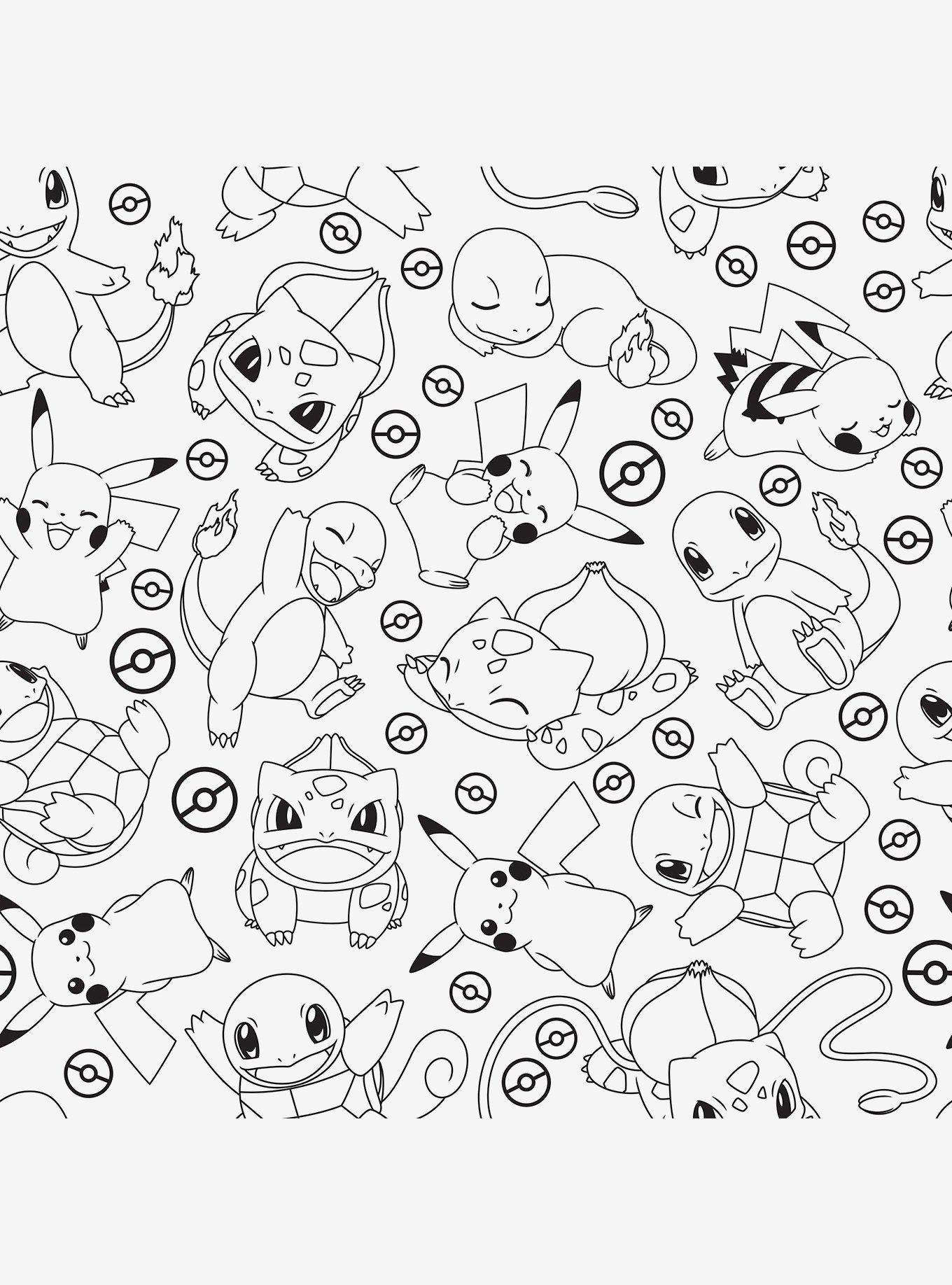 Pokemon Peel and Stick Wallpaper