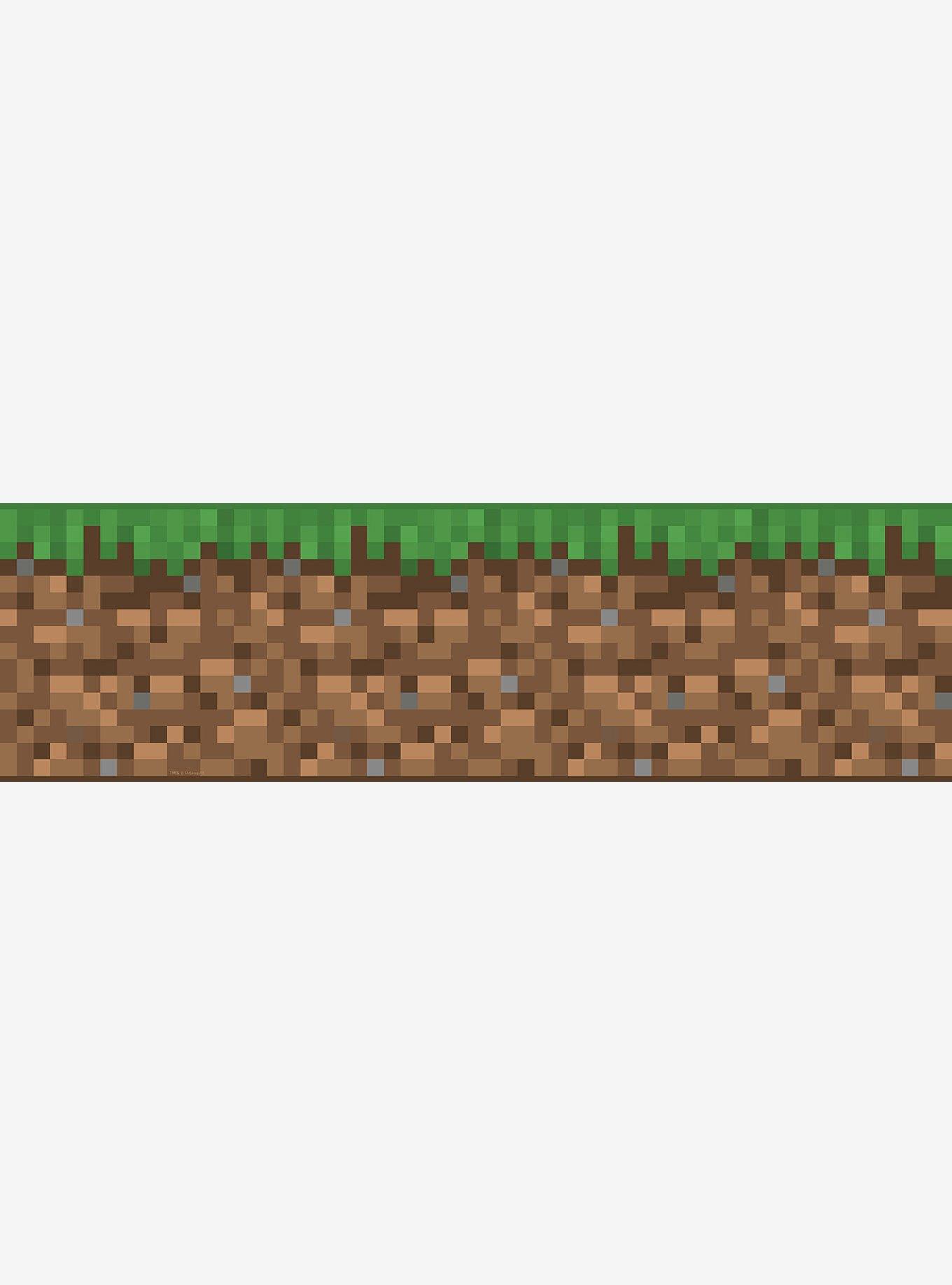 Minecraft Iconic Grass Peel and Stick Wallpaper Border, , hi-res