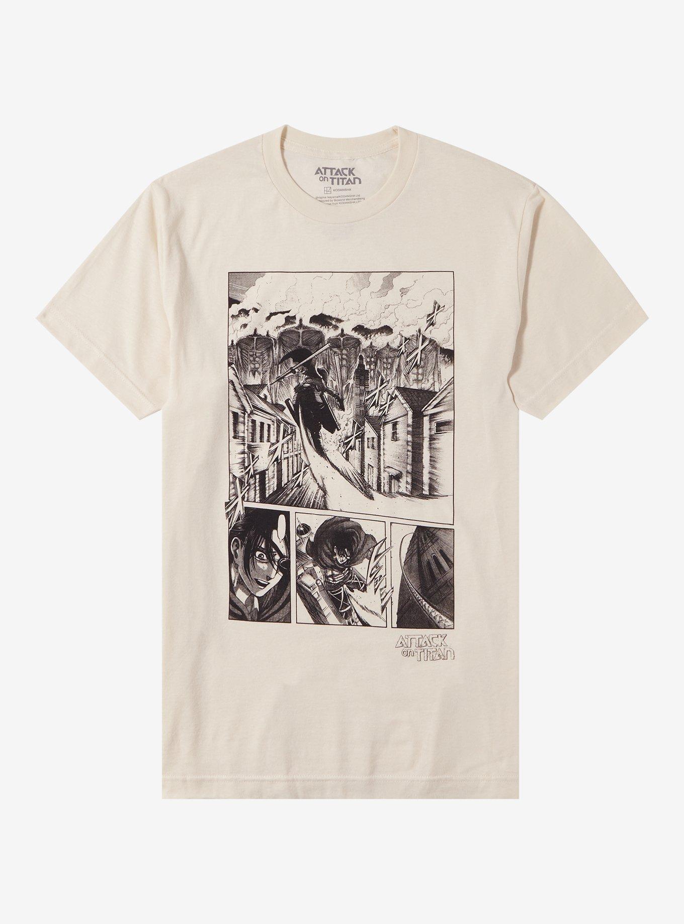 Attack On Titan Hange Colossal Titans Manga T-Shirt | Hot Topic