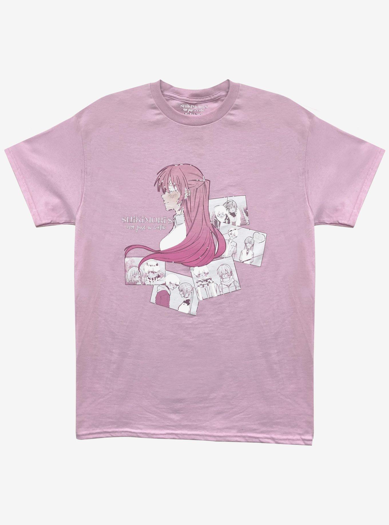 Shikimori's Not Just A Cutie Profile Boyfriend Fit Girls T-Shirt, , hi-res